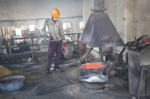 foundry-and-extrusion-unit